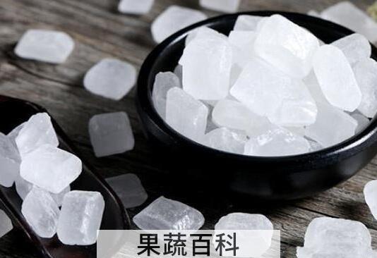 冰糖的功效与作用 冰糖怎么吃好