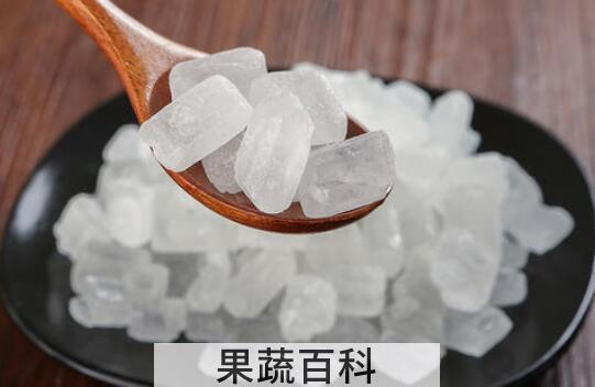 冰糖的功效与作用 冰糖怎么吃好