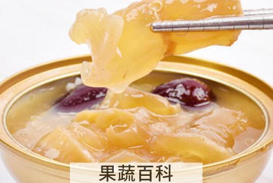 即食花胶的功效与作用及食用方法