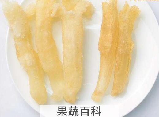 黄花鱼胶的功效和作用