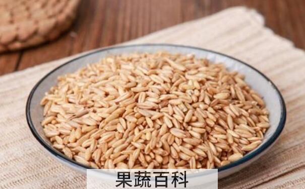 滑燕麦米的功效与作用