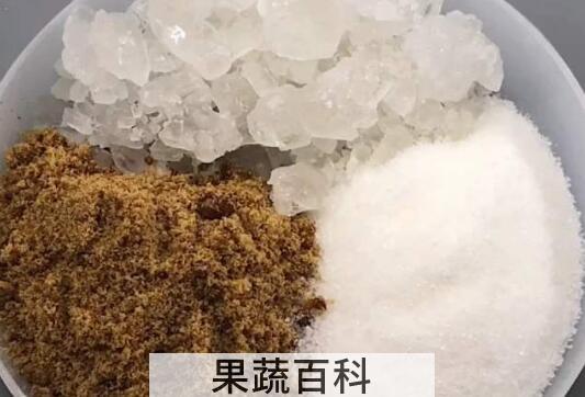 白糖和红糖的区别