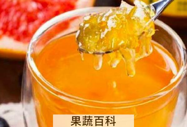 蜂蜜柚子茶的正确做法