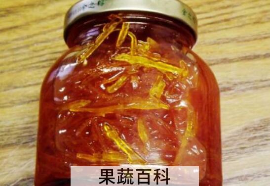 橙皮酱的制作方法