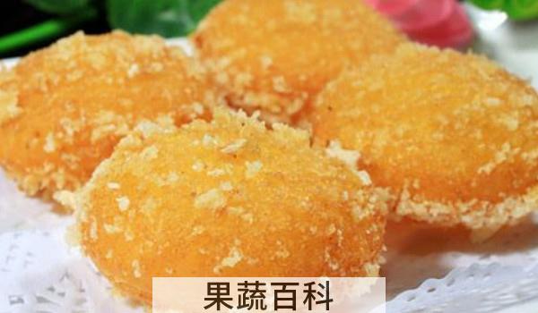 南瓜饼用普通面粉做法