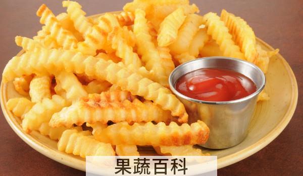 炸薯条不用冷冻的做法
