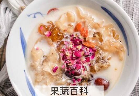 桃胶奶的做法与功效