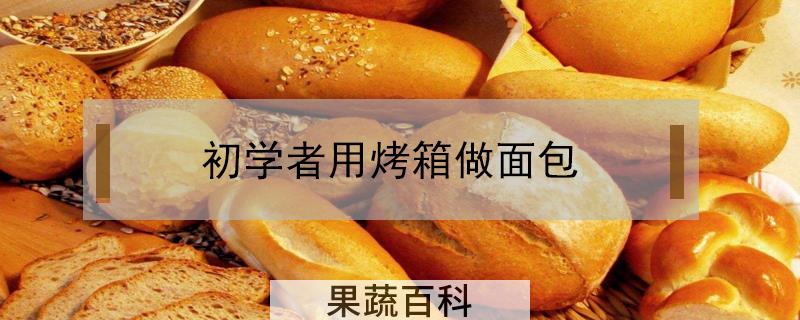 初学者用烤箱做面包
