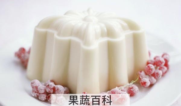 奶冻不用吉利丁怎么成型