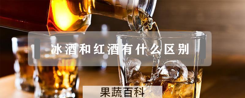 冰酒和红酒有什么区别