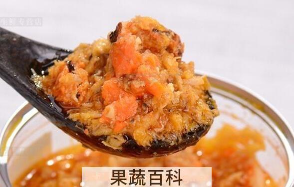 蟹黄酱如何做好吃 蟹黄酱的做法教程