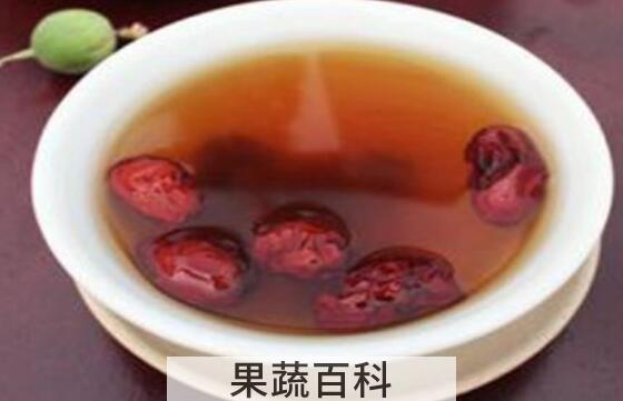 枣泡水喝的功效与作用
