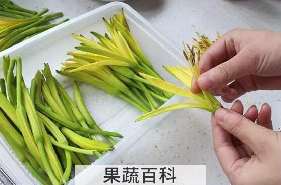 鲜黄花菜怎么做去毒