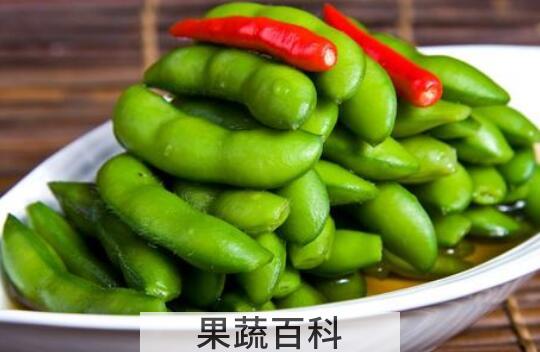 毛豆的功效与作用 毛豆的禁忌