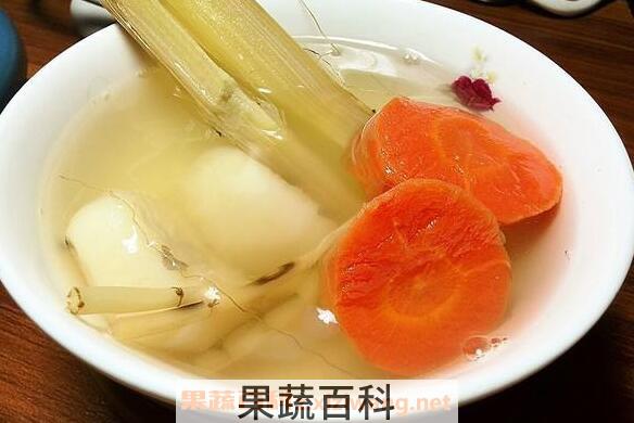 马蹄煮水喝有什么功效 马蹄煮水的功效与禁忌