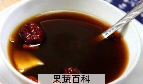大枣红糖水的功效与作用