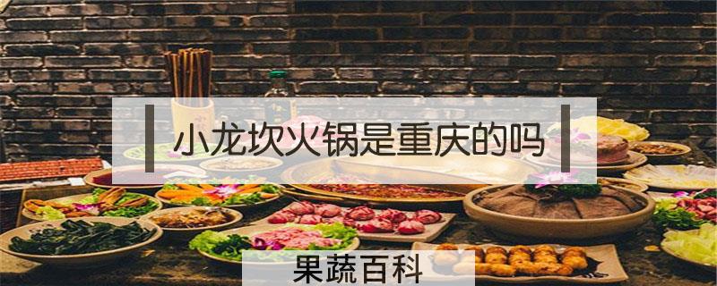 小龙坎火锅是重庆的吗