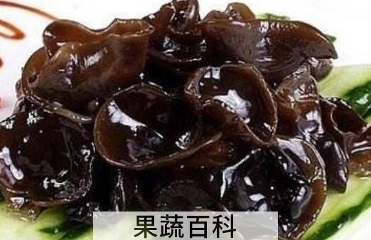 木耳的营养价值及功效