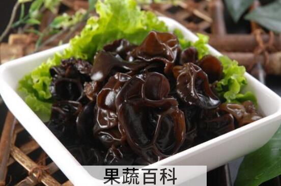 木耳的营养价值及功效