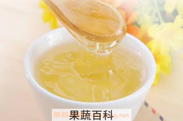 槐花蜂蜜的作用与功效