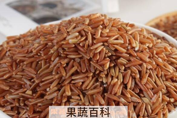 红糙米的功效与作用