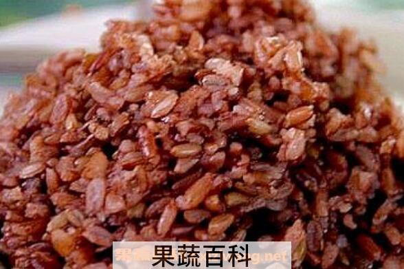 红糙米的功效与作用