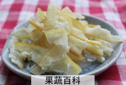 橙子皮糖的功效和作用