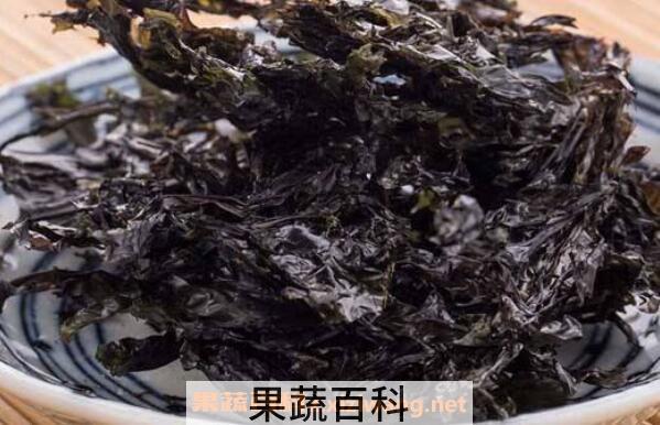 女人吃紫菜有什么好处和坏处