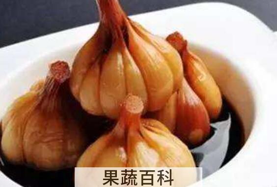 蒜子泡醋的功效和禁忌