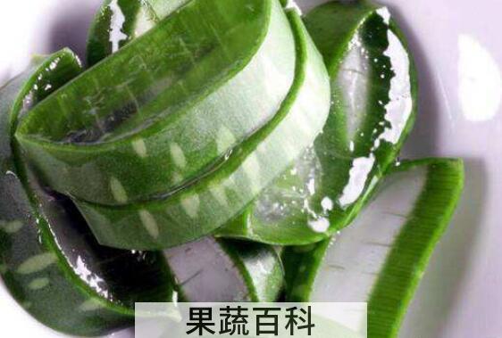 鲜芦荟汁擦脸的好处与正确方法