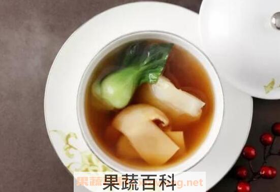 松茸炖花胶如何做 松茸炖花胶的家常做法