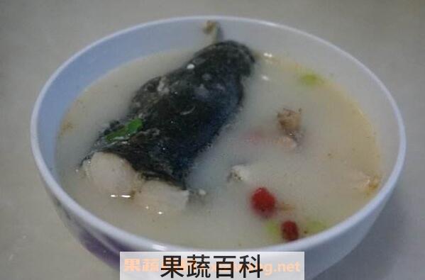 黑鱼汤的功效与作用