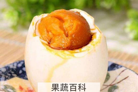 盐水咸鸭蛋的腌制方法