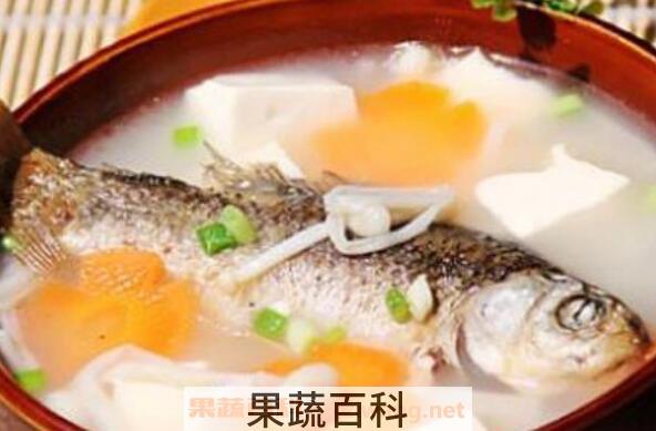 鲫鱼汤的功效与作用及做法
