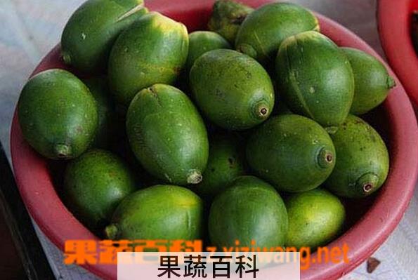 果蔬百科嚼槟榔的危害和好处