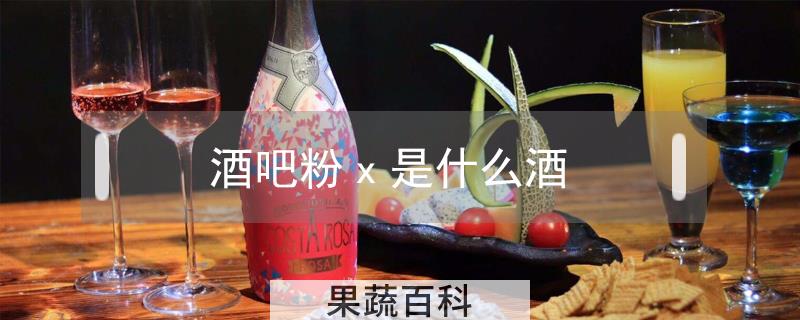 酒吧粉x是什么酒