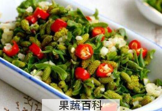 凉拌柳芽的功效与作用