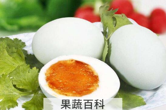 鸭蛋的功效与作用 吃鸭蛋的好处有哪些
