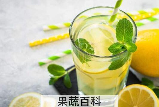 柠檬水的功效与作 柠檬水的禁忌