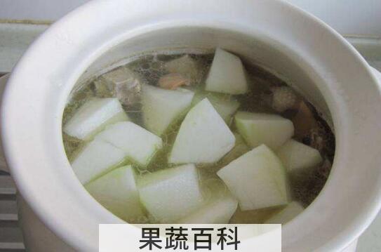 冬瓜炖梨的功效和作用