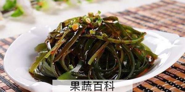 凉拌海带丝要不要焯水