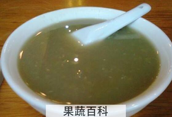 绿豆沙有什么功效与作用