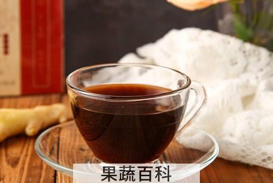 红糖姜茶的功效与作用及禁忌