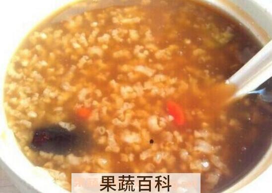 绿豆大米红枣粥的功效