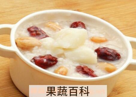 红枣糯米粥的功效与作用