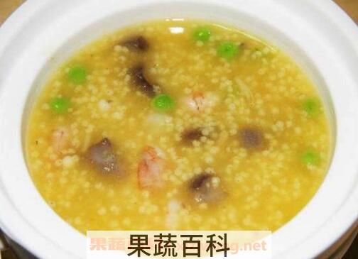 海参小米粥的材料和做法步骤