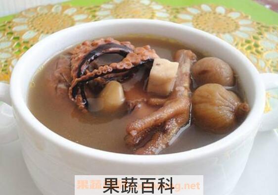 章鱼汤的功效与作用