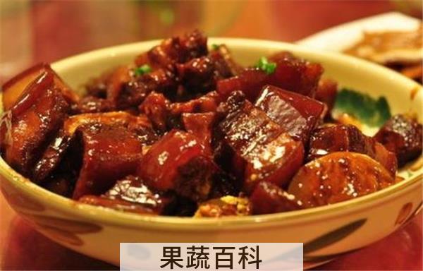 红烧肉用什么调料