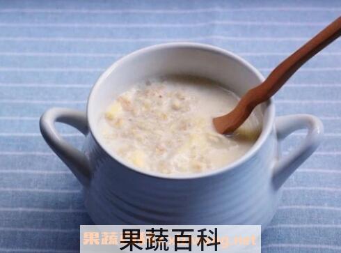 牛奶燕麦粥的材料和做法步骤