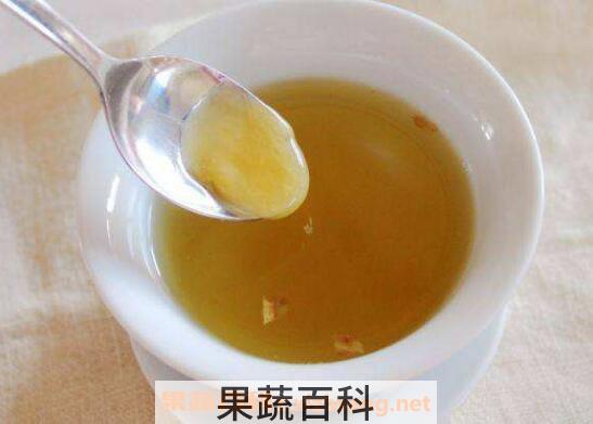 蜂蜜生姜茶的功效和营养价值